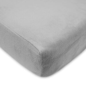 Feel Terry Ultra Soft Waterproof Mattress Protector | Breathable - Hypoallergenic Mattresses Cover (48X72 inch |4X6 feet , Grey - Pack of 1 )