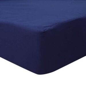 Feel Terry Ultra Soft Waterproof Mattress Protector | Breathable - Hypoallergenic Mattresses Cover (72X72 inch |6X6 feet , Navy Blue - Pack of 1 )