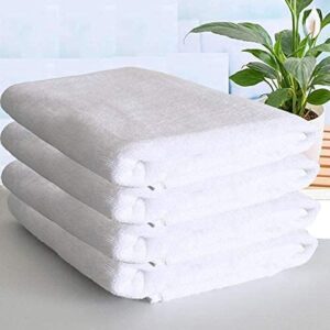 Home Plus Studio Stripes Soft Cotton  Bath Towel Pack of 4