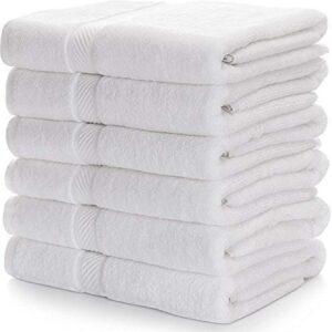 Home Plus Studio Stripes Soft Cotton Bath Towel Pack of 6